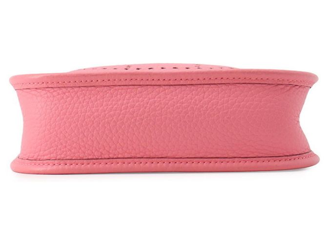 Hermès Borsa a tracolla Hermes Evelyne TPM Rosa Rosso - vista 3