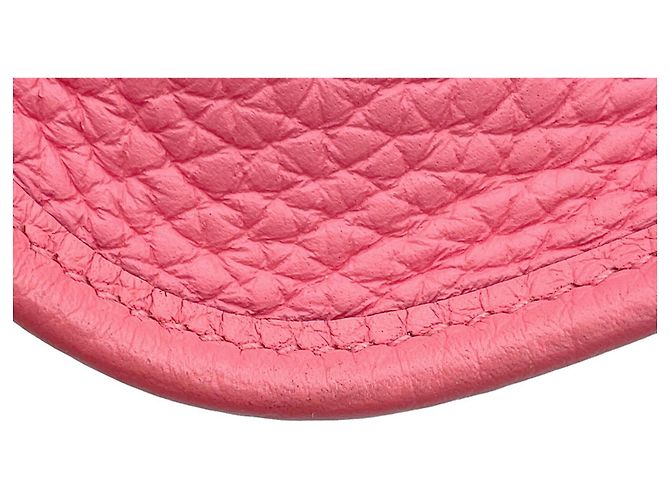 Hermès Borsa a tracolla Hermes Evelyne TPM Rosa Rosso - vista 6