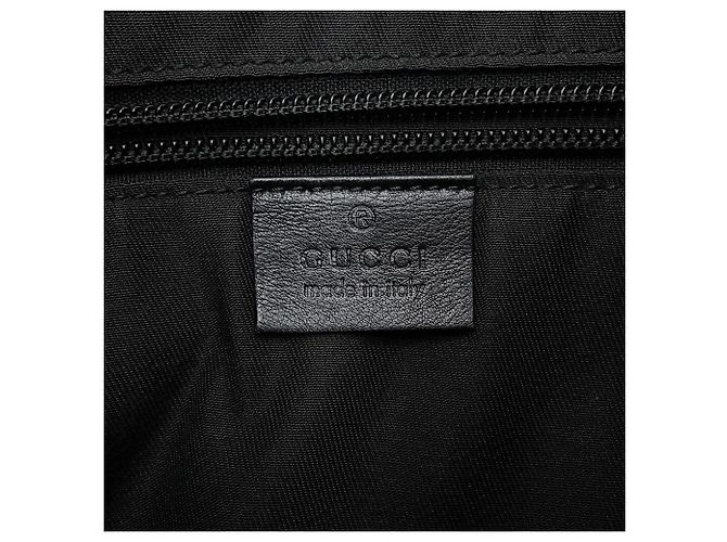 Borsa a tracolla Gucci GG Crystal Leather Marrone Nero D'oro - vista 15