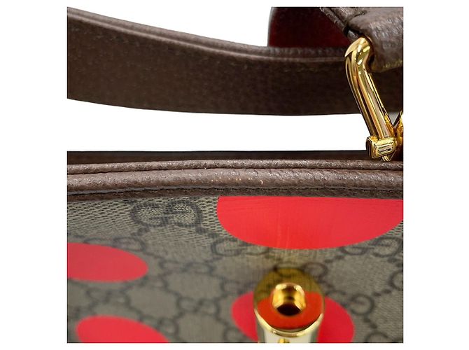 Borsa a spalla piccola Gucci Jackie 1961 Multicolore Beige - vista 12