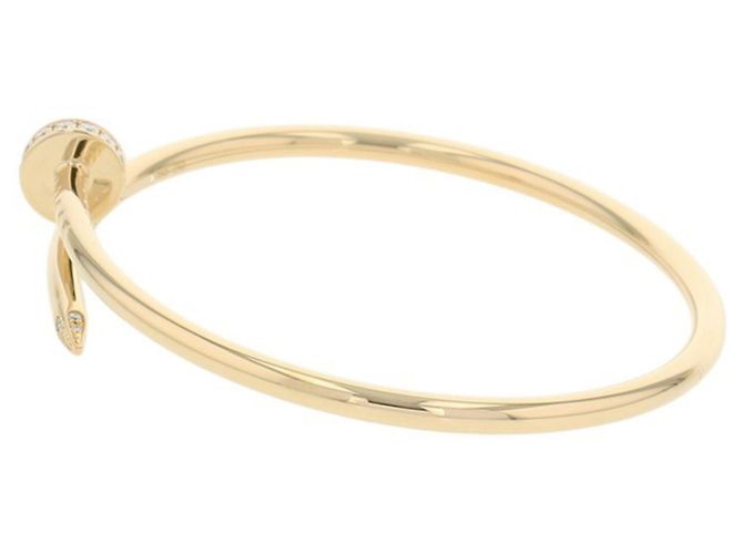 Bracciale Cartier Juste un Clou in oro giallo 18K - vista 2