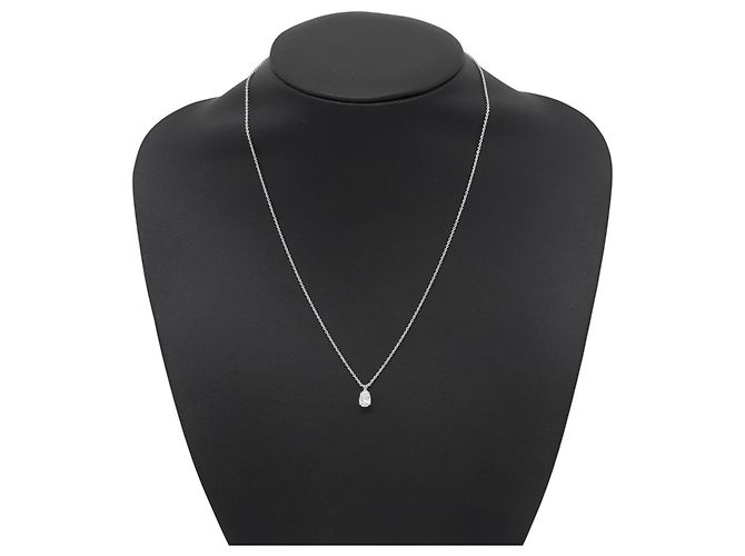Harry Winston Solitär-Halskette - Ansicht 4