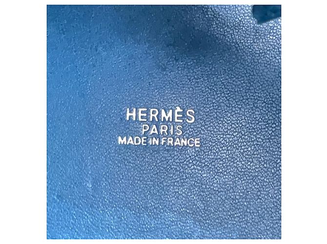 Hermès Sac à main Hermes Picotin PM Bleu - vue 13