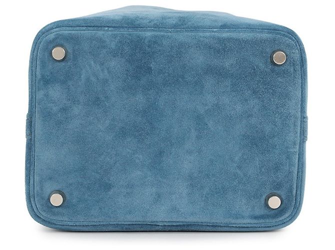Hermès Sac à main Hermes Picotin PM Bleu - vue 3