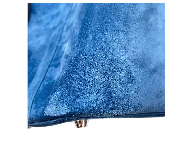 Hermès Sac à main Hermes Picotin PM Bleu - vue 7