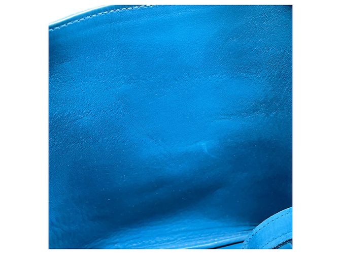 Hermès Sac à main Hermes Picotin PM Bleu - vue 8