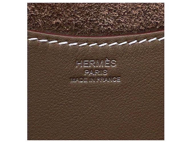 Hermès Saco Tote Hermes In the Loop 18 Taupe - vista 13