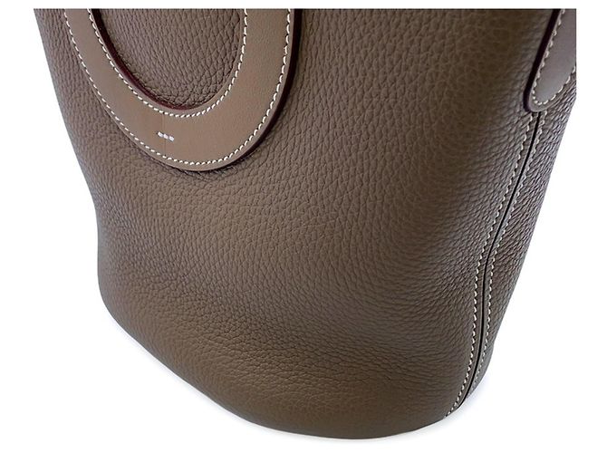 Hermès Saco Tote Hermes In the Loop 18 Taupe - vista 6