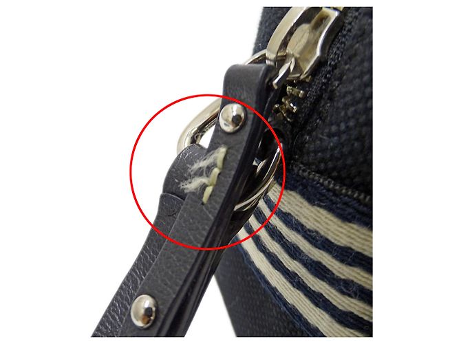 Borsa in tela Burberry Blue Label Nero - vista 13