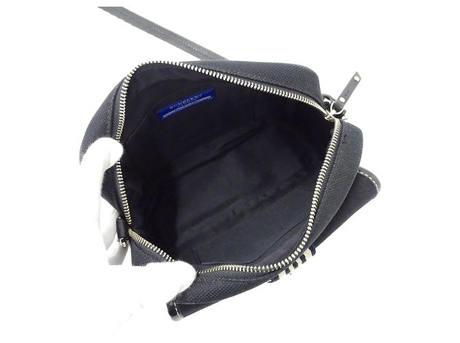 Borsa in tela Burberry Blue Label Nero - vista 5