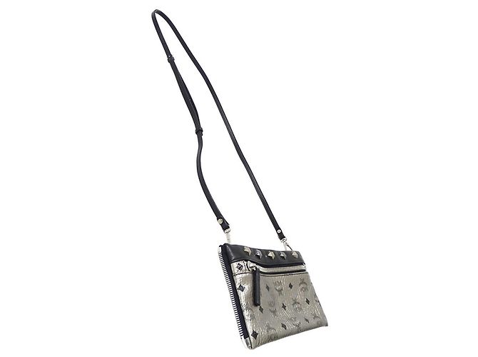 Set de bolso y neceser MCM para mujer Negro - vista 7