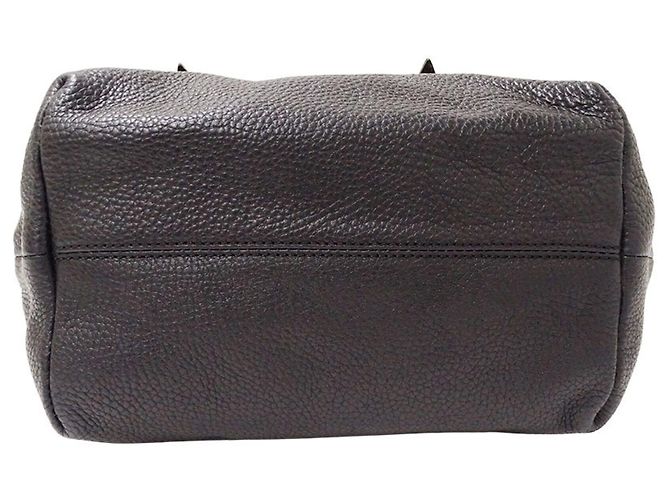 Burberry Shopper aus schwarzem Leder - Ansicht 3