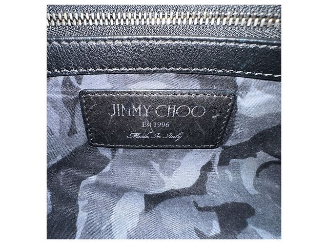 Borsa uomo Jimmy Choo - Pimlico Black Camouflage Nero - vista 12