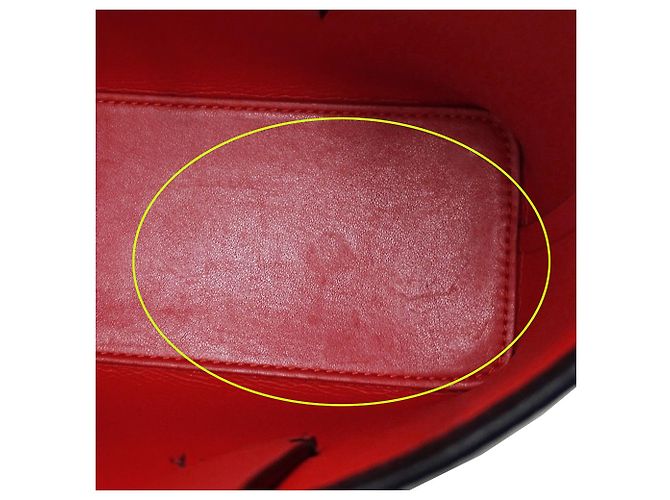 Borsa a mano Christian Louboutin Cabata Mini Nero Rosso - vista 15
