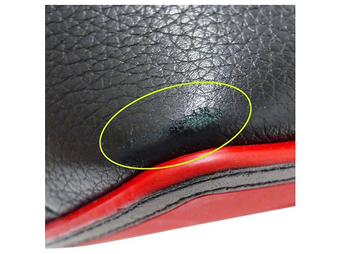 Borsa a mano Christian Louboutin Cabata Mini Nero Rosso - vista 8