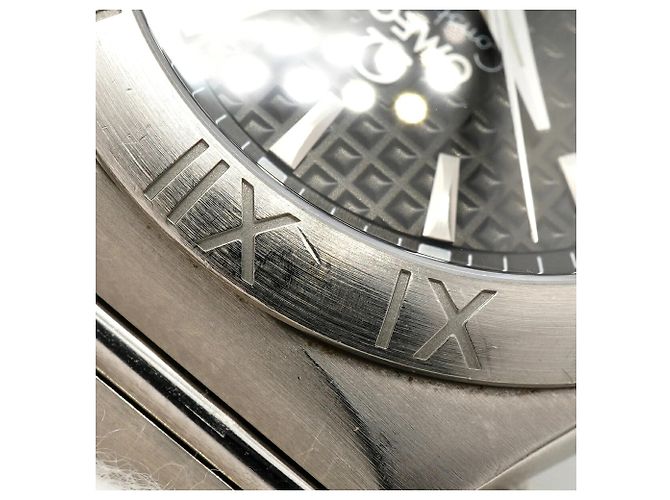Orologio da uomo Omega Constellation Co-Axial 123.10.35.20.01.002 quadrante nero - vista 7