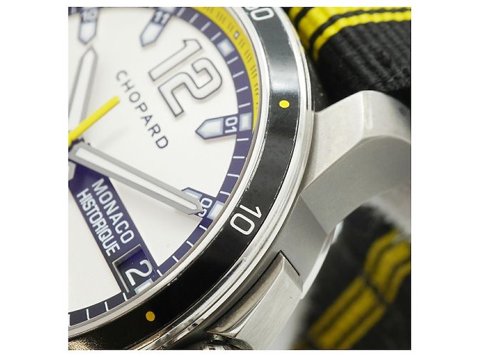 Orologio da uomo Chopard Grand Prix Monaco Historic 8568 Quadrante Argento - vista 7