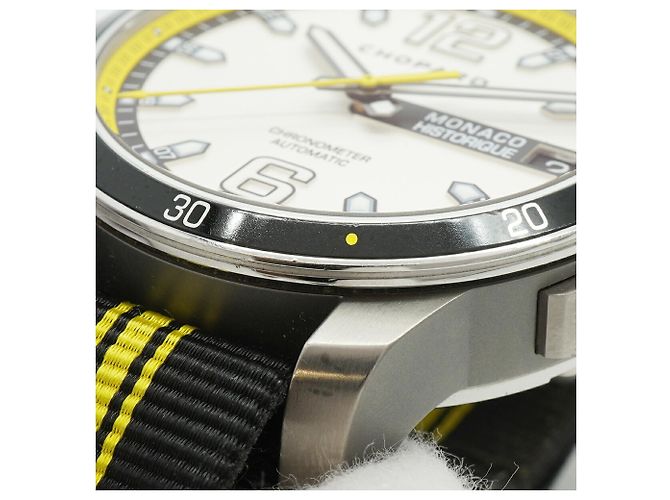 Orologio da uomo Chopard Grand Prix Monaco Historic 8568 Quadrante Argento - vista 8