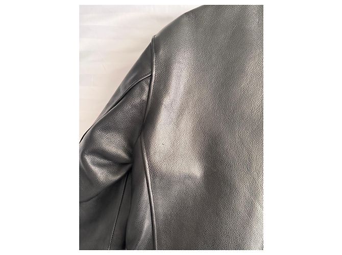 Autre Marque Schott Perfecto Giacca da biker in pelle nera Nero - vista 2