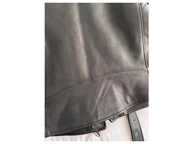 Autre Marque Schott Perfecto Giacca da biker in pelle nera Nero - vista 3