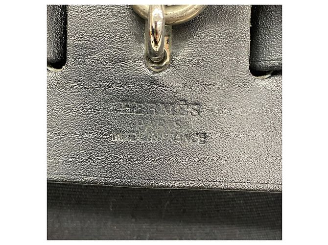 Hermès Hermes Herbag Ad MM Backpack in Black - view 5