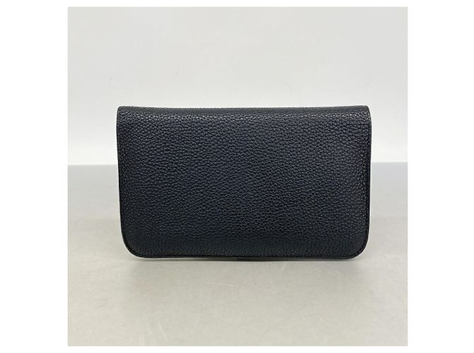 Hermès Hermes Dogon GM Long Wallet Black - view 8