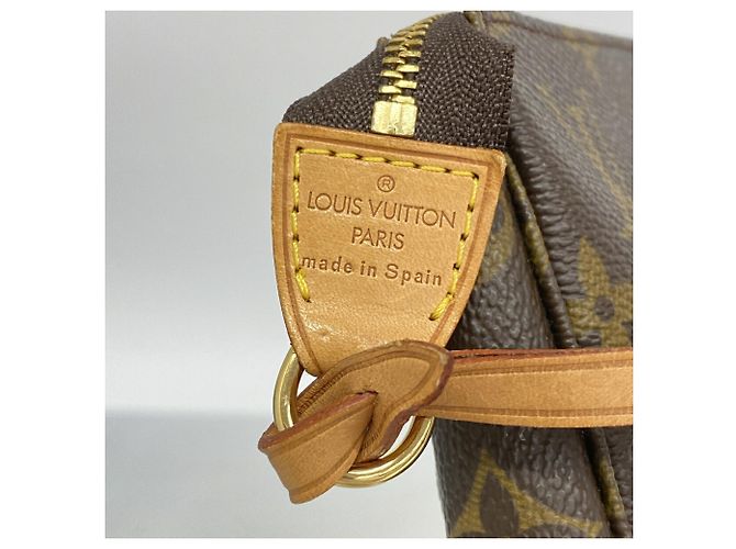 Louis Vuitton Monogram Pochette Accessoires Marrone - vista 5