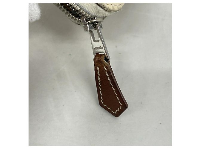 Hermès Cartera larga Hermes Azap en piel Epsom Blanco - vista 7