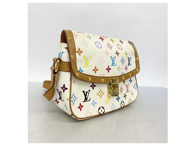 Louis Vuitton Monogram Multicolor Sologne Schultertasche Weiß - Ansicht 2