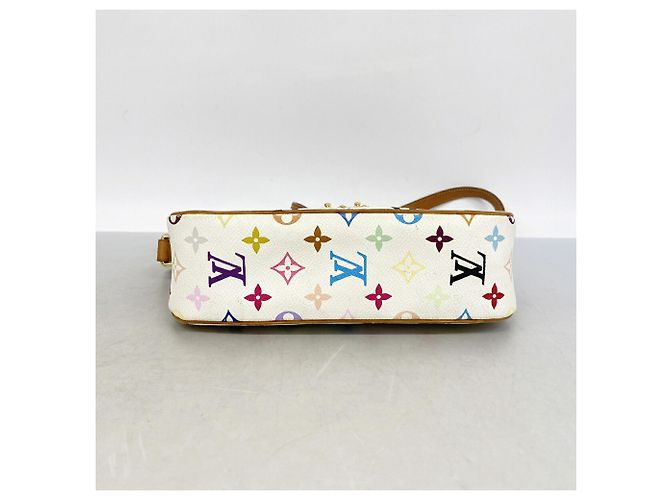 Louis Vuitton Monogram Multicolor Sologne Schultertasche Weiß - Ansicht 3
