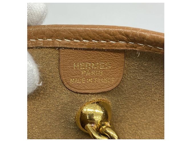 Hermès Bolsa de Ombro Hermes Vespa PM Dourado - vista 5
