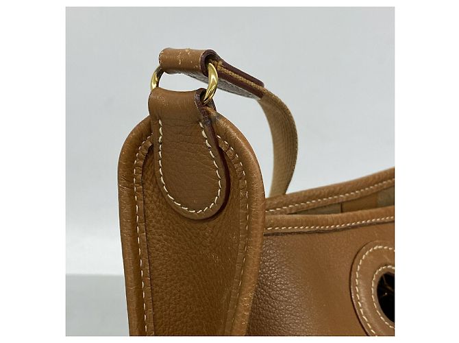 Hermès Bolsa de Ombro Hermes Vespa PM Dourado - vista 8