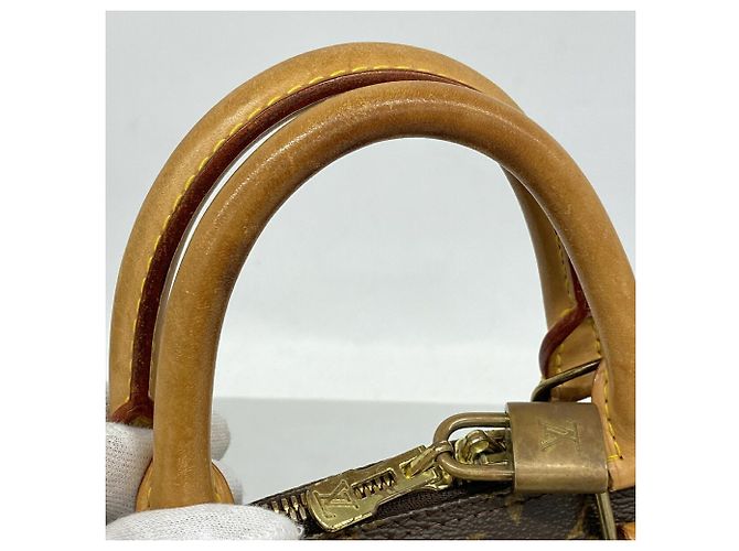 Bolso Louis Vuitton Alma Monogram M51130 Castaño - vista 7