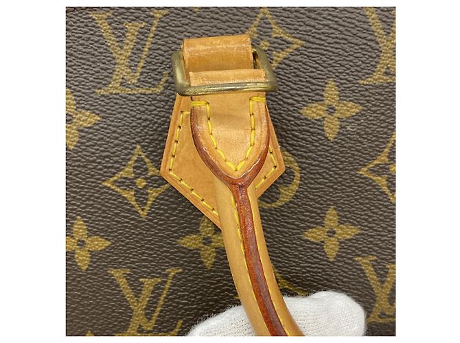 Bolso Louis Vuitton Alma Monogram M51130 Castaño - vista 8