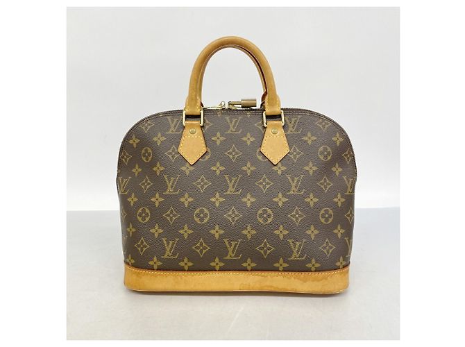 Bolso Louis Vuitton Alma Monogram M51130 Castaño - vista 9