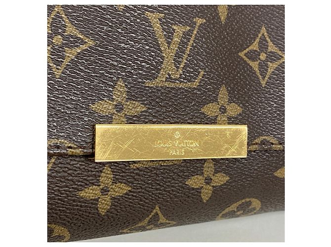 Bolso Louis Vuitton Monogram Favorite PM Castaño - vista 8
