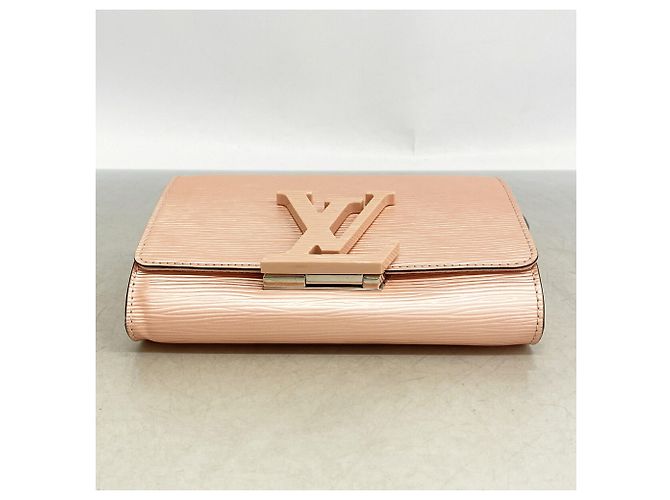 Borsa a tracolla Louis Vuitton Epi Pochette Louise PM Rosa - vista 3