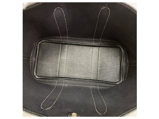 Hermès Borsa Tote Hermes Garden TPM Toile Officier Black Nero - vista 4
