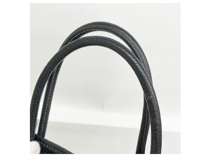 Hermès Borsa Tote Hermes Garden TPM Toile Officier Black Nero - vista 9