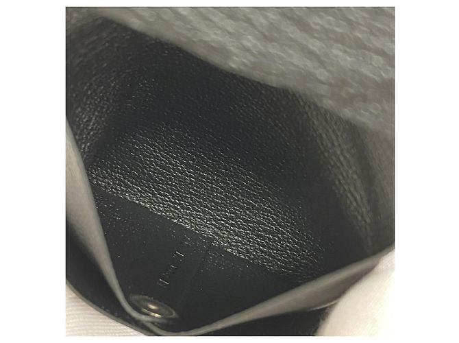 Hermès Monedero Hermes Bastia Chevre Mysore Negro - vista 3