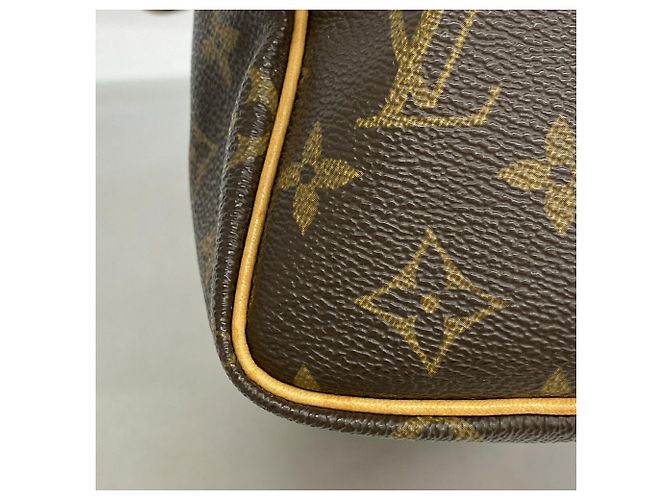 Bolso Louis Vuitton Monogram Speedy 25 Castaño - vista 6