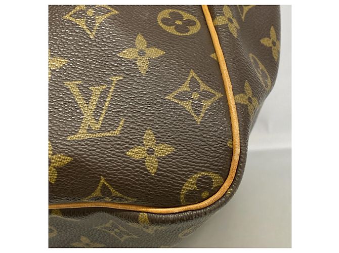 Louis Vuitton Boston Monogram Keepall Bandoulière 60 Castaño - vista 6