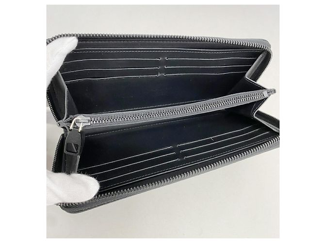 Portafoglio Zippy Louis Vuitton Monogram Midnight Nero - vista 3