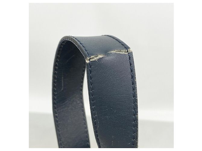 Borsa a tracolla Christian Dior Trotter Canvas Blu navy - vista 6