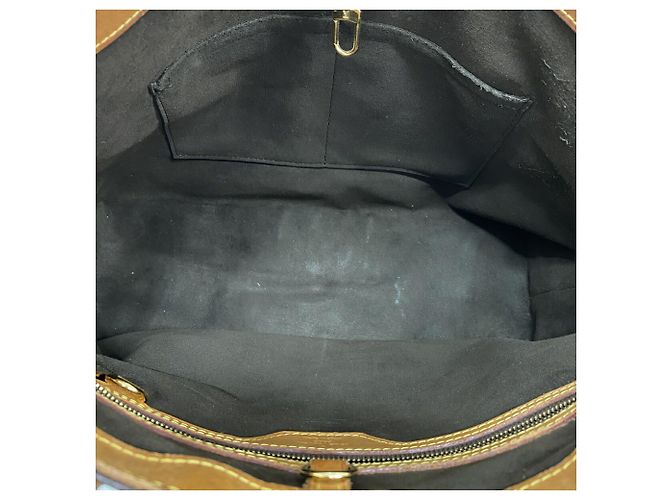 Borsa Tote Louis Vuitton Monogram Wilshire MM Marrone - vista 4