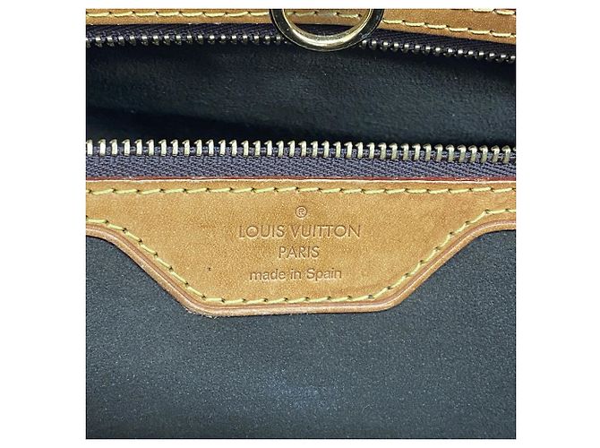 Borsa Tote Louis Vuitton Monogram Wilshire MM Marrone - vista 5