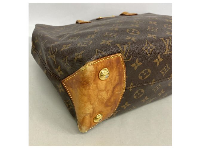 Borsa Tote Louis Vuitton Monogram Wilshire MM Marrone - vista 6