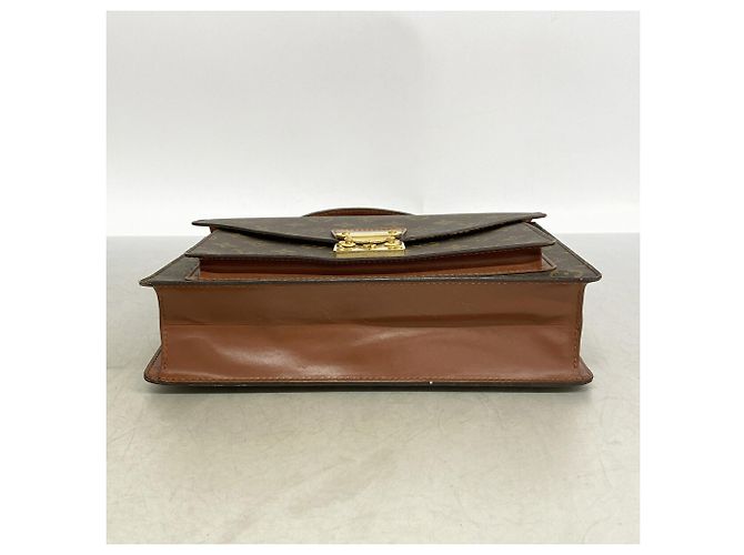 Bolsa Louis Vuitton Monogram Monceau 28 Marrom - vista 3