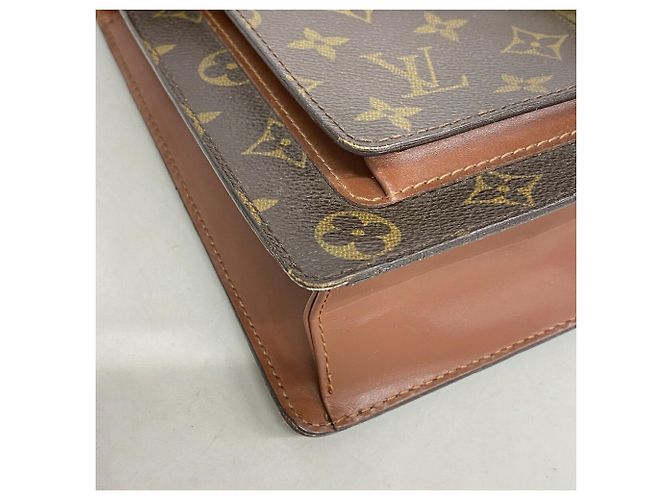 Bolsa Louis Vuitton Monogram Monceau 28 Marrom - vista 8
