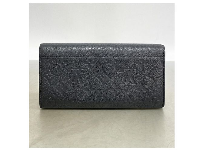 Louis Vuitton Monogram Empreinte Portefeuille Sarah Long Wallet Schwarz - Ansicht 10
